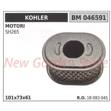 KOHLER filtre à air pour tracteur de pelouse SH265 046591