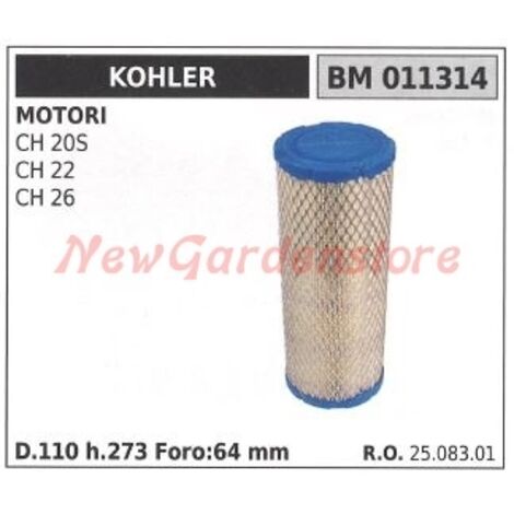 KOHLER filtre à air tracteur de pelouse CH 20S 22 26 011314