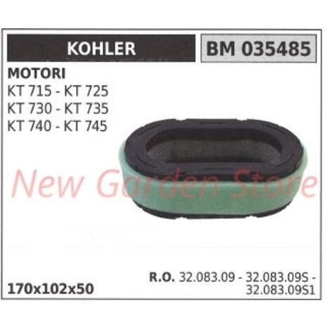 KOHLER filtre à air tracteur de pelouse KT 715 725 730 735 740 745 035485