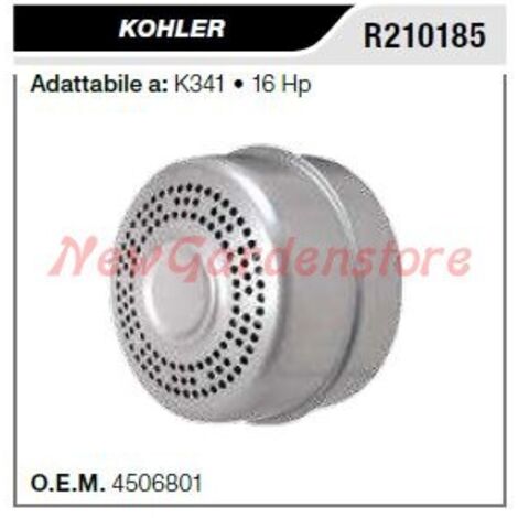 KOHLER silencieux silencieux tondeuse K341 16HP R210185