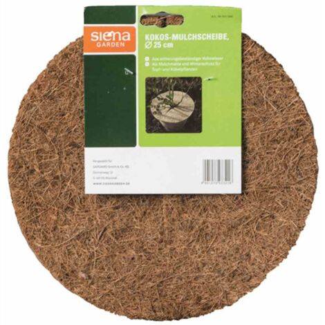 Kokos-Mulchscheibe Durchmesser:25cm