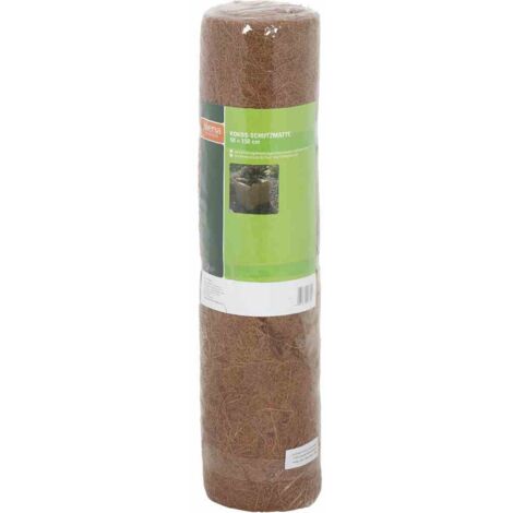 Kokos-Schutzmatte 50 x 150 cm SB-Rolle mit Banderole