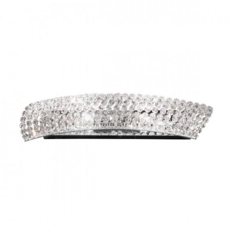 Kolarz CARLA - Applique Murale Designer Crystal Chrome Poli, 2x G9
