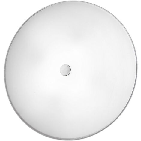 Kolarz CENTRO - Plafonnier encastré simple en verre design chrome poli, 4x E27