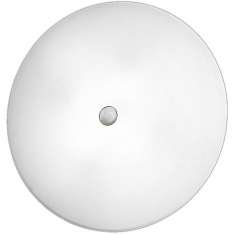 Kolarz CENTRO - Plafonnier Simple en Verre Design Nickel Mat, 3x E27