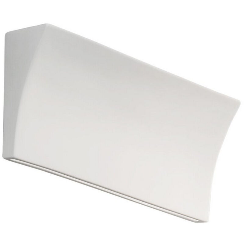 Delon - Lampada da parete in gesso Lifestyle Ceramics bianco, 2x G9 - Kolarz