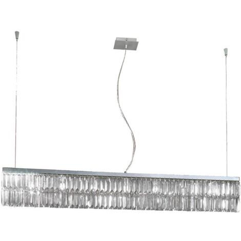 Kolarz PRISMA Plafonnier suspendu en cristal 10 lumières chrome
