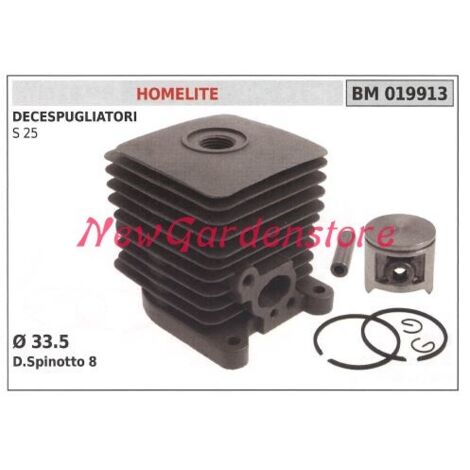 Kolben-Zylinder-Segmente HOMELITE Freischneider S 25 Motor 019913