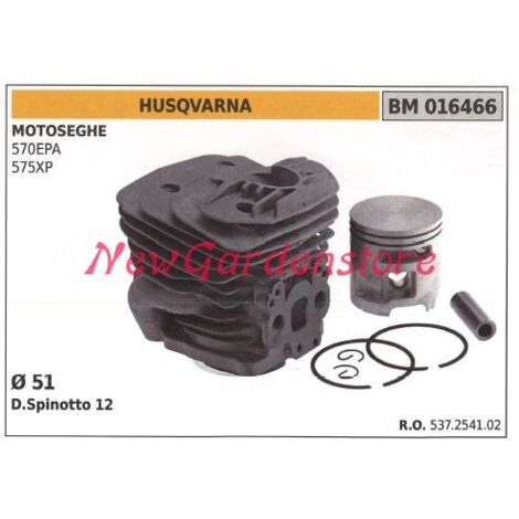 Kolben-Zylindersegmente HUSQVARNA Kettensägenmotor 570EPA 575XP 016466