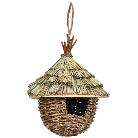 Kolibri-Haus mit Heuverschluss, 22 x 13 x 17 cm, für Garten oder Balkon