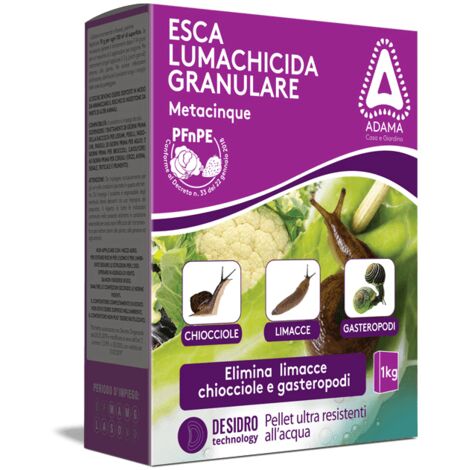 Kollant METACINQUE - Lumachicida granulare Astuccio Kg. 1