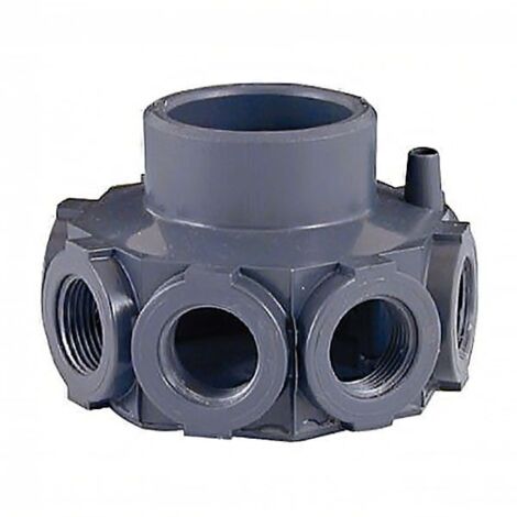 Kollektorkopf 8 Arme 1". Astralpool.