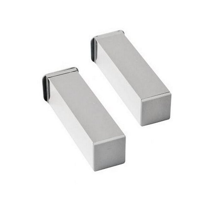 KOLO by Geberit Twins Pieds pour meuble de salle de bain, 2 pièces, Chrome (99487000)