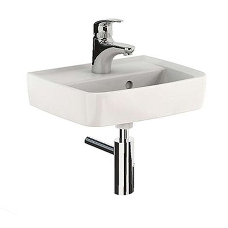 Kolo Rekord - Lavabo, 40x31 cm, 1 orificio para la grifería, blanco K91942000
