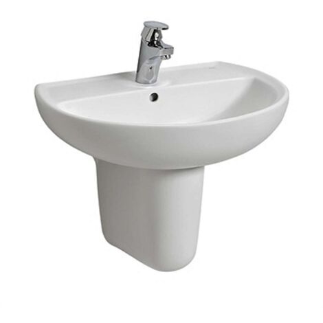 Kolo Rekord - Lavabo, 500 x 410 mm, un trou pour robinetterie, blanc K91150000