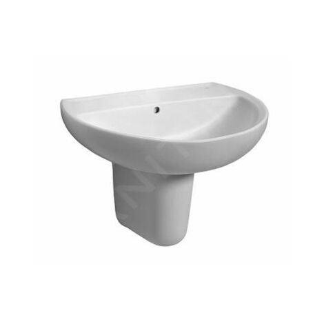 Kolo Rekord - Lavabo 550x420 mm, sans trou pour la robinetterie, blanc K91055000