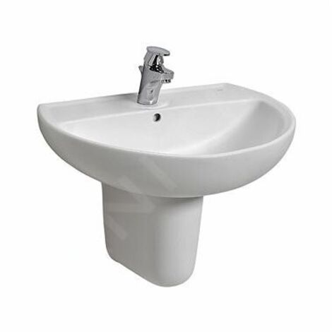 Kolo Rekord - Lavabo, 60x46 cm, 1 trou pour robinetterie, blanc K91160000