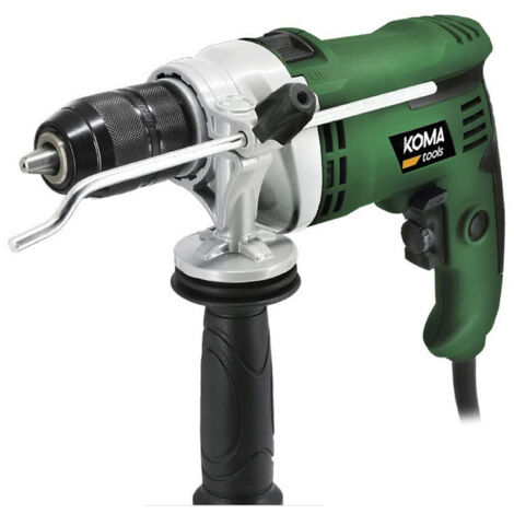Koma Tools trapano a percussione 750W verde e nero