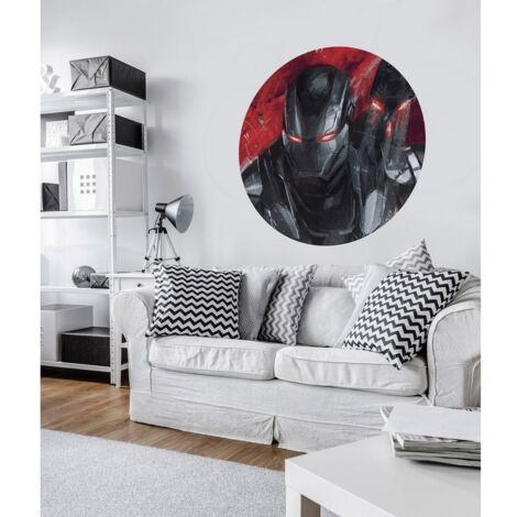 Komar Avengers Painting War-Machine 125 x 125 cm, Stickers pour les murs DD1-050
