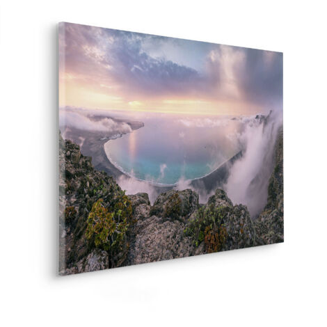 Komar Canvasbild Coastal Paradise - 60 x 90 cm - Bild auf Keilrahmen - Maritim Naturmotiv