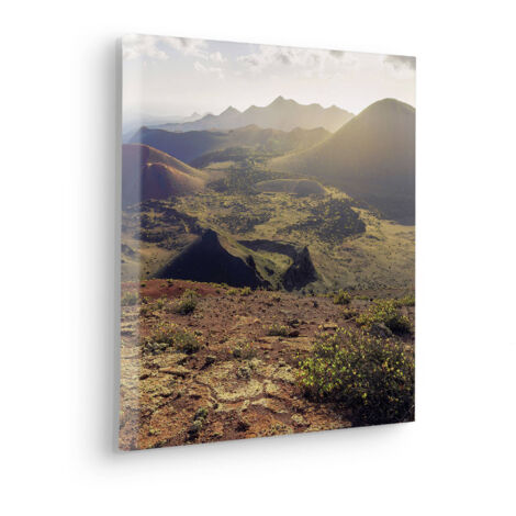 Komar Canvasbild Coloured Earth - 40 x 40 cm - Bild auf Keilrahmen - Naturmotiv