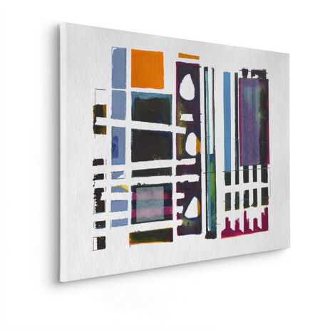 Komar Canvasbild Difficult Puzzle - 90 x 60 cm - Bild auf Keilrahmen - Modern