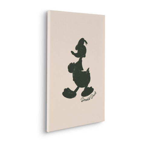 Komar Canvasbild Disney Donald Duck Stamp - 60 x 40 cm - Bild auf Keilrahmen - für Kinderzimmer