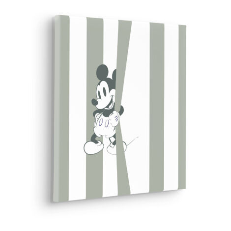 Komar Canvasbild Disney Mickey Be Yourself - 40 x 40 cm - Bild auf Keilrahmen - für Kinderzimmer