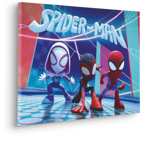 Komar Canvasbild Marvel Spidey and His Amazing Friends Selfie - 40 x 60 cm - für Kinderzimmer