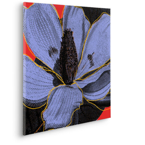 Komar Canvasbild Mauve Fusion - 60 x 60 cm - Bild auf Keilrahmen - Modern