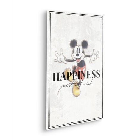 Komar Canvasbild Mickey Be Kind - 60 x 40 cm - Bild auf Keilrahmen - für Kinderzimmer