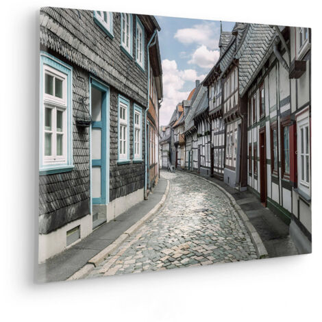Komar Canvasbild Narrow Trails - 40 x 60 cm - Bild auf Keilrahmen - Urban