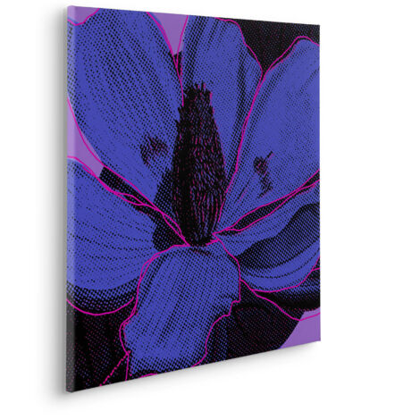 Komar Canvasbild Purple Fusion - 60 x 60 cm - Bild auf Keilrahmen - Modern