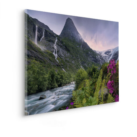 Komar Canvasbild Scandinavian Paradise - 60 x 90 cm - Bild auf Keilrahmen - Naturmotiv