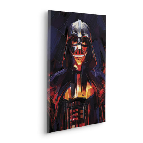 Komar Canvasbild Star Wars Darth Vader Flaming - 60 x 40 cm - Bild auf Keilrahmen
