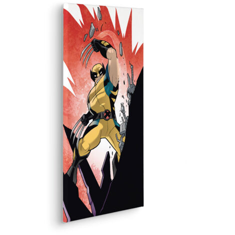 Komar Canvasbild X Men Wolverine Slit - 60 x 30 cm - Bild auf Keilrahmen