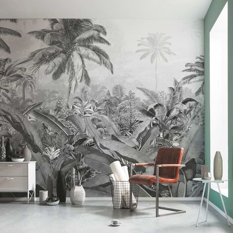 Komar Foto Murale Amazonia Nero e Bianco 400x250 cmKomar