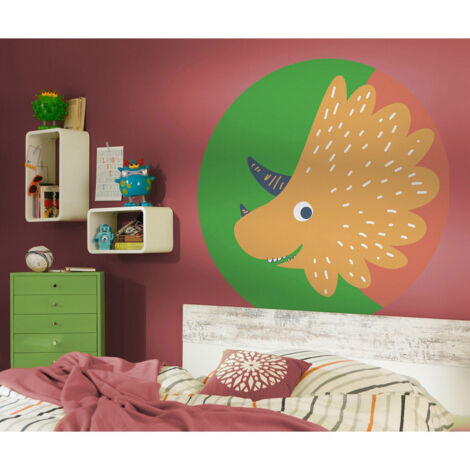 Komar Little Dino Trice 125 x 125 cm, Stickers pour les murs D1-066