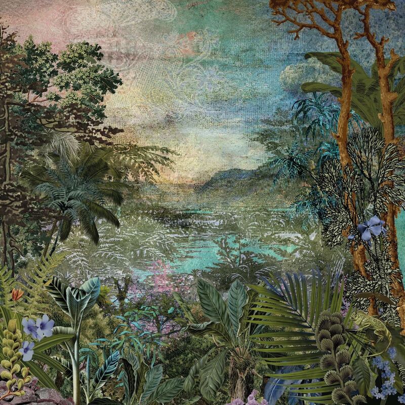 

Komar Mural fotográfico Cours Fluvial 250x250 cm - Multicolor