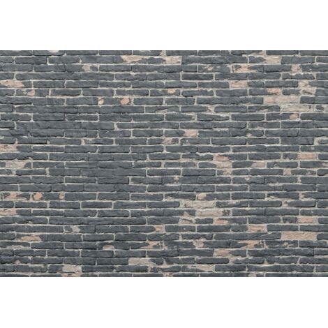 Komar Painted Bricks 368 x 248 cm, Papier peint panoramique XXL4-067, photomurale sur intissé