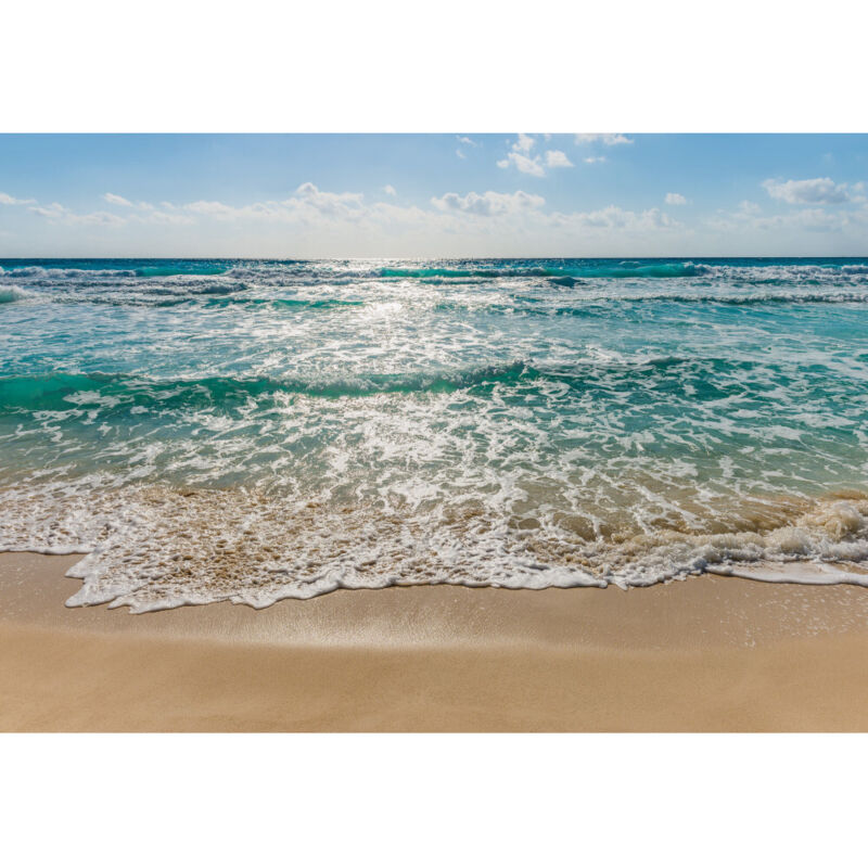 Komar Fototapete "Seaside - Größe 368 x 254 cm" bedruckt glatt Wohnzimmer, Schlafzimmer