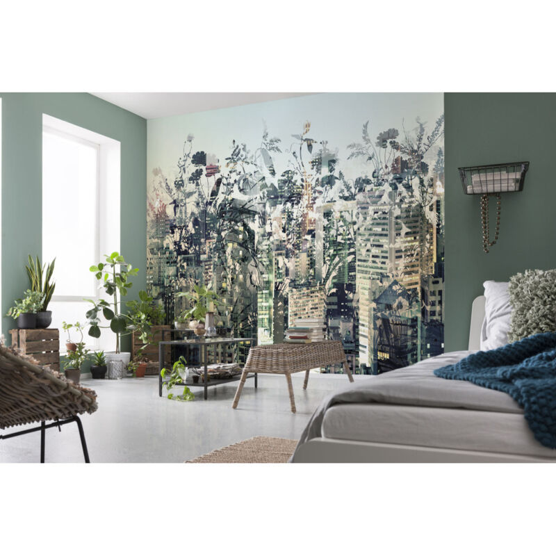 Papier Peint - Art Jungle Urbaine - 368 x 254 cm