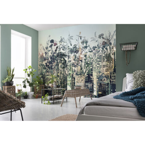 Komar Urban Jungle 368 x 254 cm, Papier peint panoramique 8-979, photomurale sur intissé