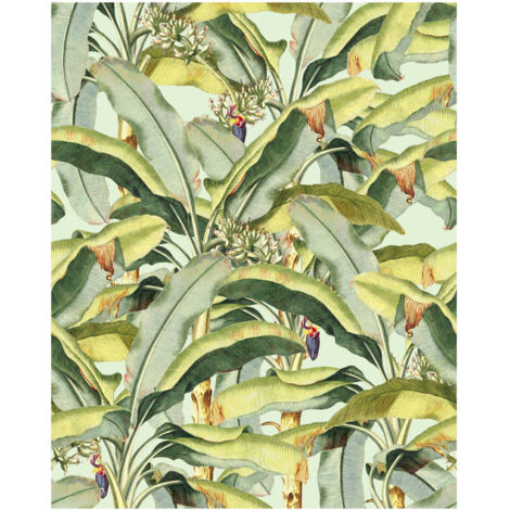 Komar Wandtapete - Banana Grove - 250 x 200 cm - Digitaldruck - Mediterran Modern
