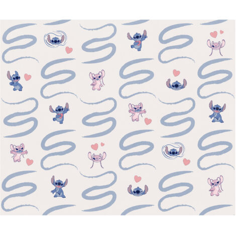 Komar Wandtapete - Disney Lilo und Stitch Be Kind - 250 x 300 cm - Vlies Digitaldruck