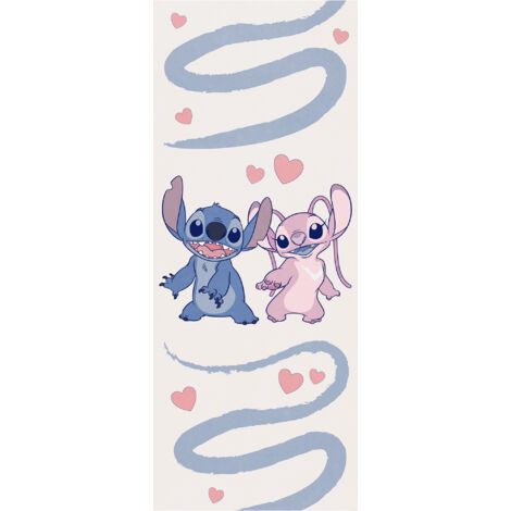 Komar Wandtapete - Disney Stitch Together Forever - 250 x 100 cm - Vlies Digitaldruck