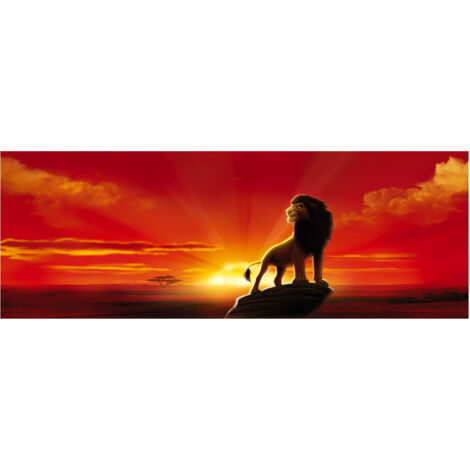 Komar Wandtapete - Disney The Lion King - 73 x 202 cm - Papiertapete - für Kinderzimmer