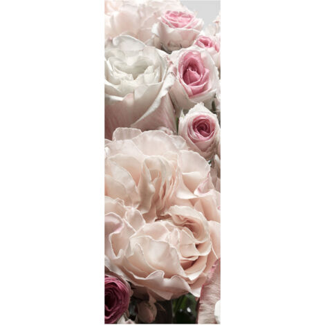 Komar Wandtapete - Englische Rosen - 280 x 100 cm - Vlies Digitaldruck