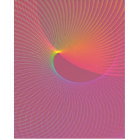 Komar Wandtapete - Frequenz - 250 x 200 cm - Vlies Digitaldruck - Vintage und Retro