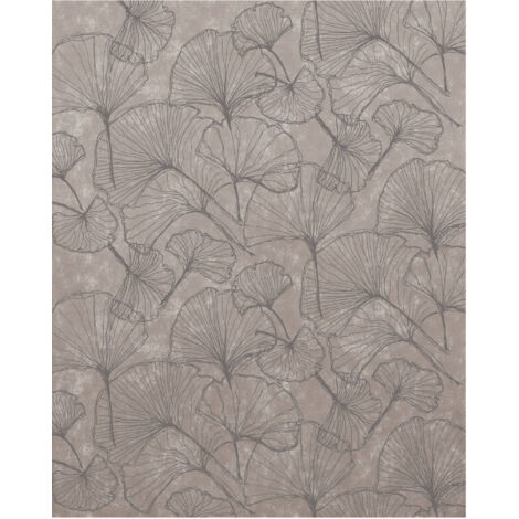 Komar Wandtapete - Ginko Stone - 250 x 200 cm - Digitaldruck - klassischer Stil